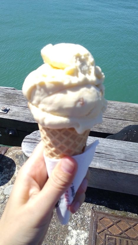 Icecream at Viaduct Basin